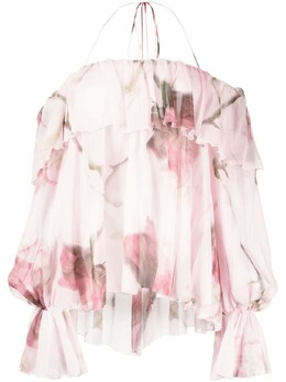 Blumarine: Розовая блуза 