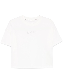 DKNY: Футболка со стразами 