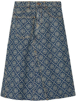 Tory Burch: Джинсовая юбка 