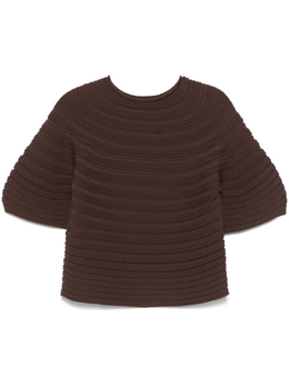 Pleats Please Issey Miyake: Трикотажный топ 