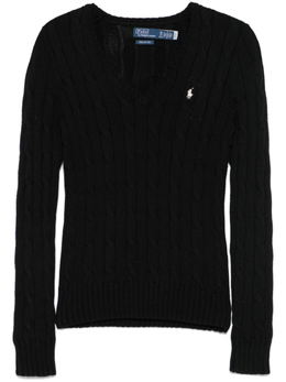 Polo Ralph Lauren: Чёрный свитер 