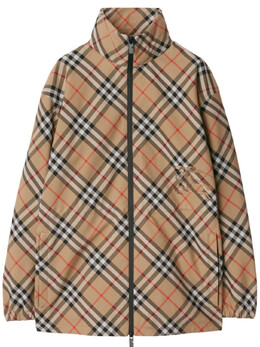 Burberry: Куртка в клетку 