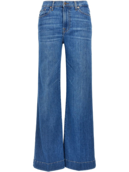 7 For All Mankind: Расклешённые джинсы 