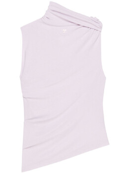 Courreges: Розовый топ 