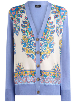 Etro: Шёлковый кардиган 