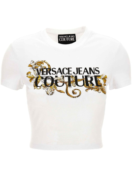 Versace Jeans Couture: Белая футболка 