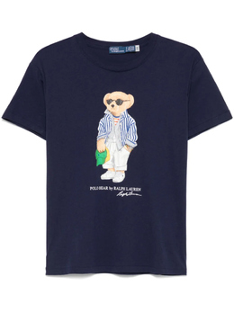 Polo Ralph Lauren: Синяя футболка 