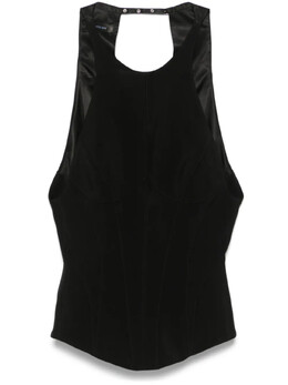 MUGLER: Чёрный топ 