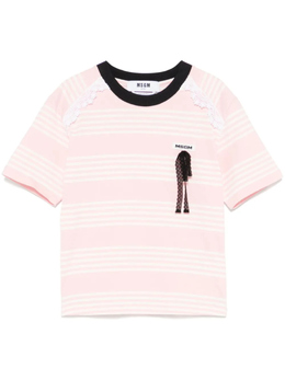 MSGM: Футболка в полоску 