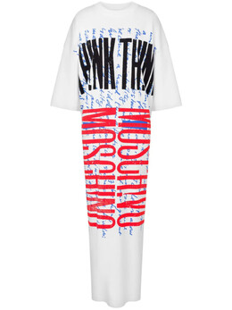 Moschino: Платье-футболка 