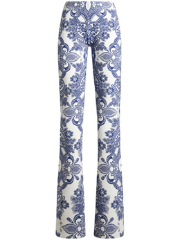Etro: Белые брюки 