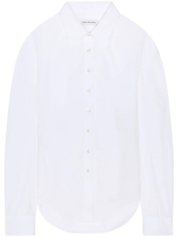 Dries Van Noten: Рубашка с поясом 