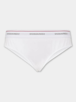 Dsquared2: Белые трусы 