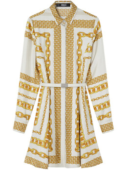 Versace: Короткое платье 