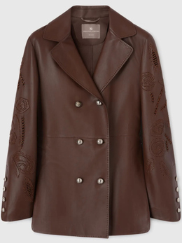Ermanno Scervino: Кожаная куртка 