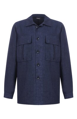Kiton: Льняная рубашка 
