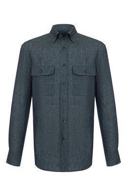 Brioni: Льняная рубашка 