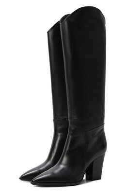 Santoni: Чёрные сапоги 