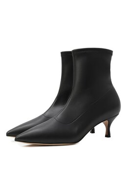 Casadei: Чёрные ботинки  Julia