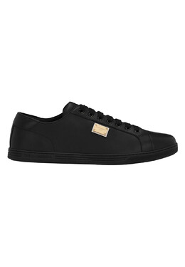 Dolce & Gabbana: Чёрные кеды 