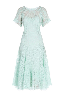 Ermanno Scervino: Зелёное платье 