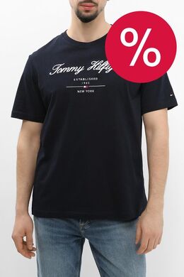 Tommy Hilfiger: Хлопковая футболка 