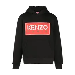 KENZO: Чёрная толстовка 