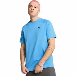 PUMA: Голубая футболка 