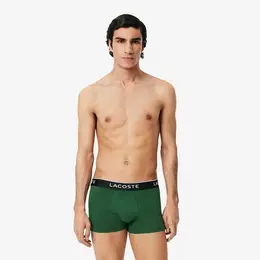 LACOSTE: Серые трусы 