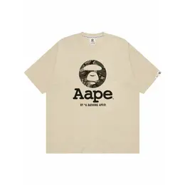 AAPE BY A BATHING APE: Светлая футболка 