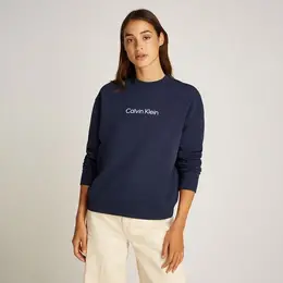 CALVIN KLEIN: Синий свитшот 