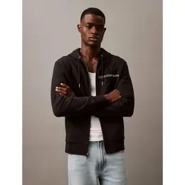 CALVIN KLEIN: Чёрная толстовка 