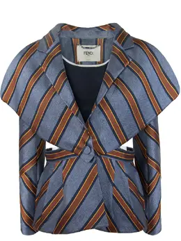 FENDI: Жакет с принтом 
