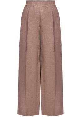 BRUNELLO CUCINELLI: Коричневые брюки 