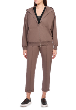 BRUNELLO CUCINELLI: Коричневые брюки 