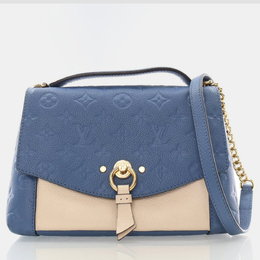 Louis Vuitton: Голубая сумка 