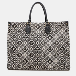 Louis Vuitton: Чёрная сумка-шоппер 