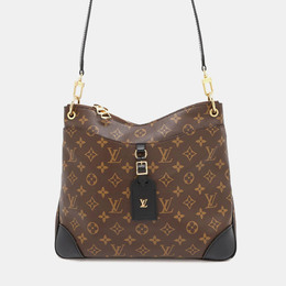 Louis Vuitton: Коричневая сумка 