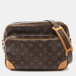 Louis Vuitton: Коричневая сумка 