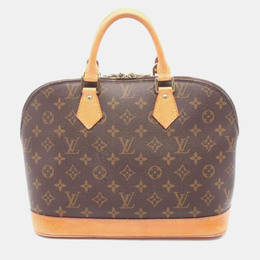 Louis Vuitton: Коричневая сумка 