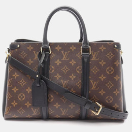 Louis Vuitton: Коричневая сумка 