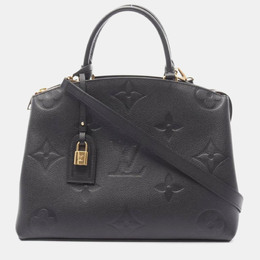 Louis Vuitton: Чёрная сумка на руку 