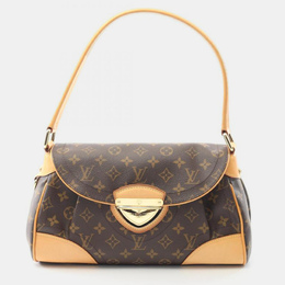 Louis Vuitton: Коричневая сумка 