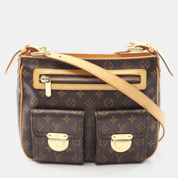 Louis Vuitton: Коричневая сумка  Hudson