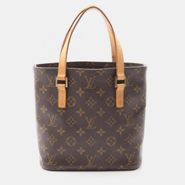 Louis Vuitton: Коричневая сумка-шоппер 