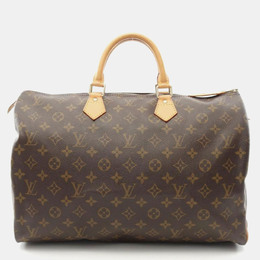 Louis Vuitton: Коричневая сумка  Speedy