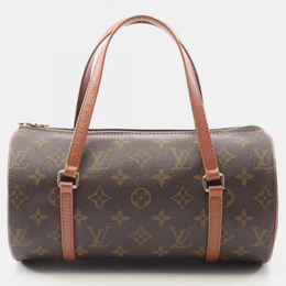 Louis Vuitton: Коричневая сумка  Papillon