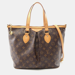 Louis Vuitton: Коричневая сумка 