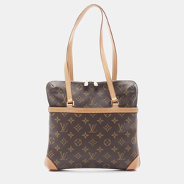 Louis Vuitton: Коричневая сумка 