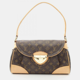 Louis Vuitton: Коричневая сумка 